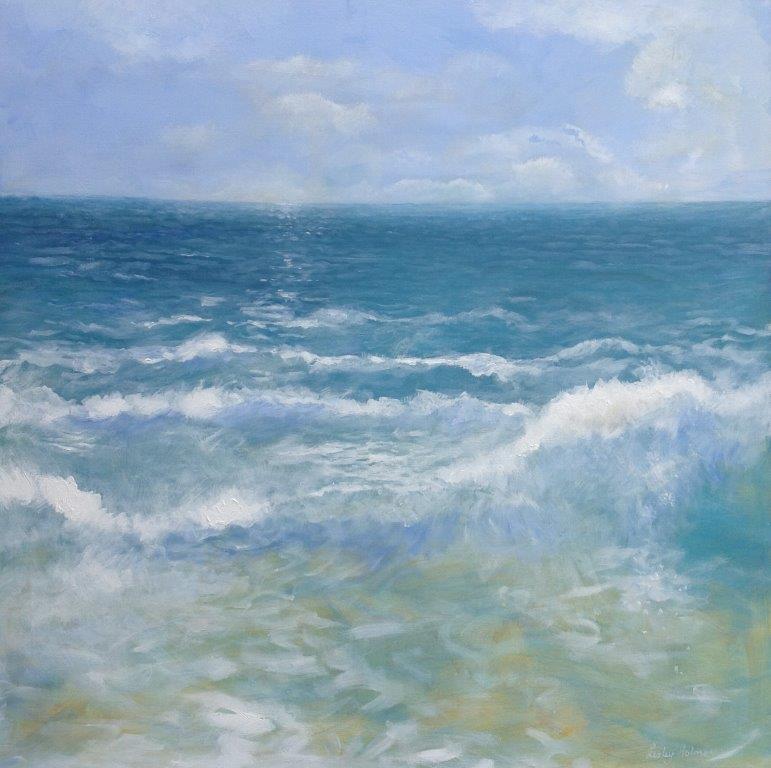 Loe Bar Porthleven by Lesley Holmes